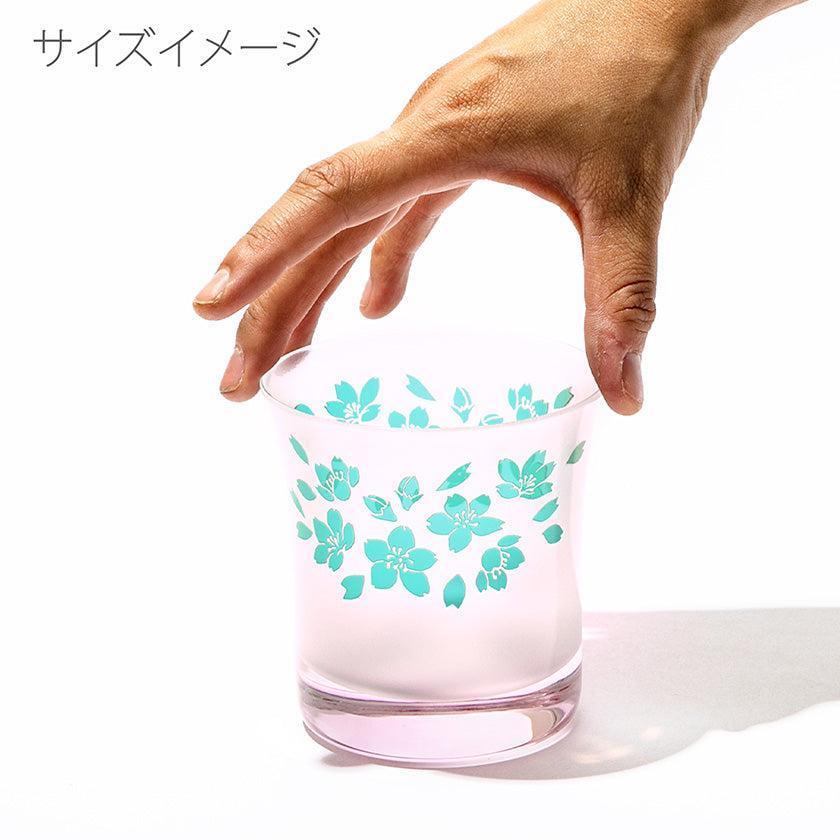 【彫刻 夢柄子】桜紋 オールドグラス | TABLEAU