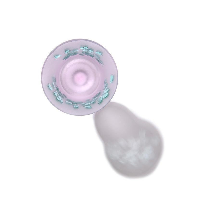 【彫刻 夢柄子】桜紋 ワイングラス | TABLEAU