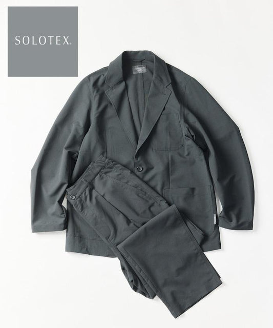 SOLOTEX 夏季牛津紡 2扣設計 成套款 西裝外套