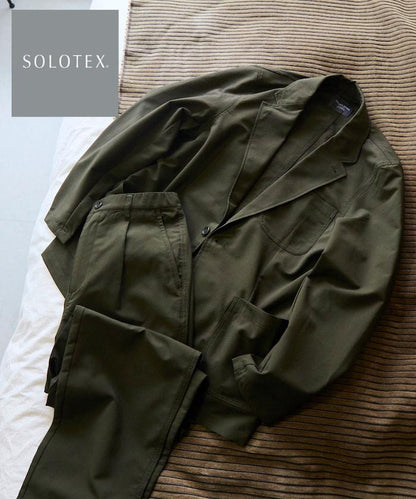 SOLOTEX 夏季牛津紡 2扣設計 成套款 西裝外套