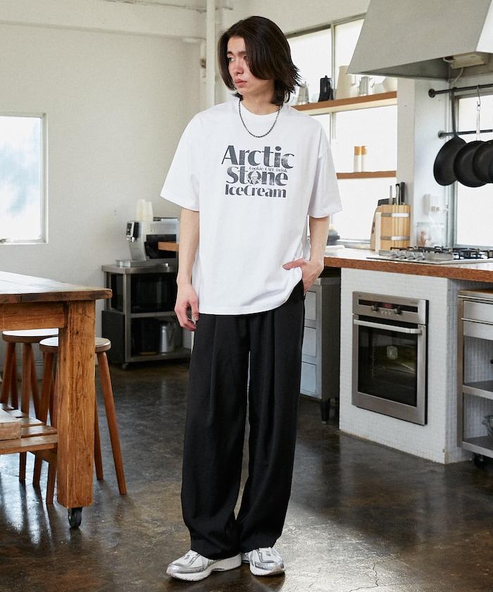 LOVE POP STUDIO ICE CREAM SHOP 標誌圖案 T恤