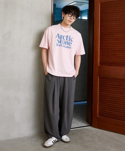 LOVE POP STUDIO ICE CREAM SHOP 標誌圖案 T恤