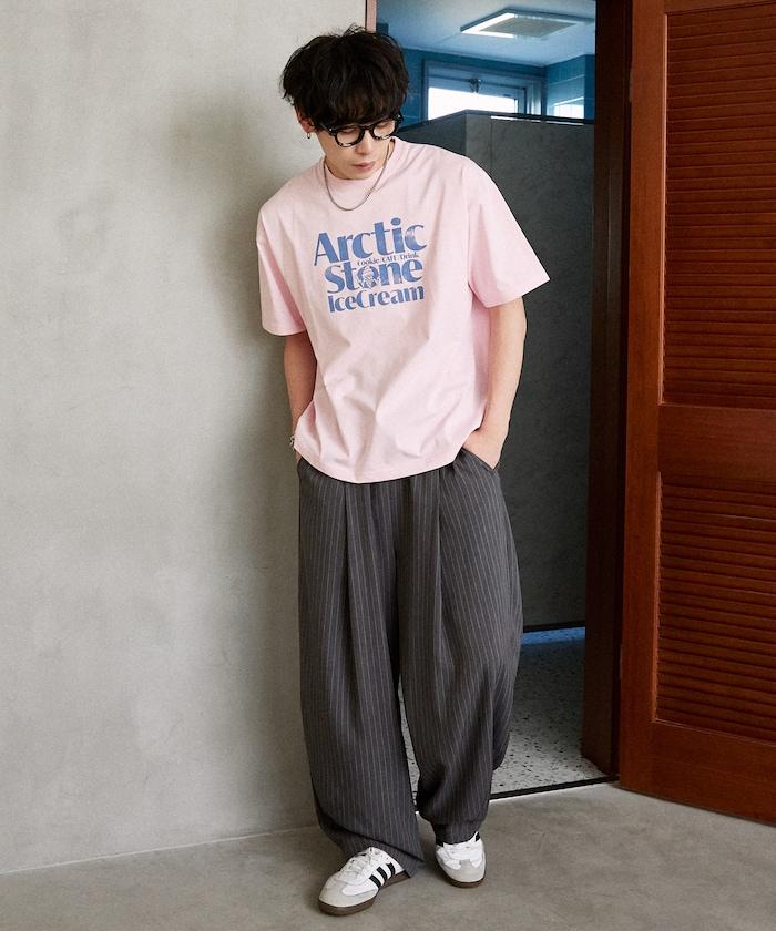 LOVE POP STUDIO ICE CREAM SHOP 標誌圖案 T恤