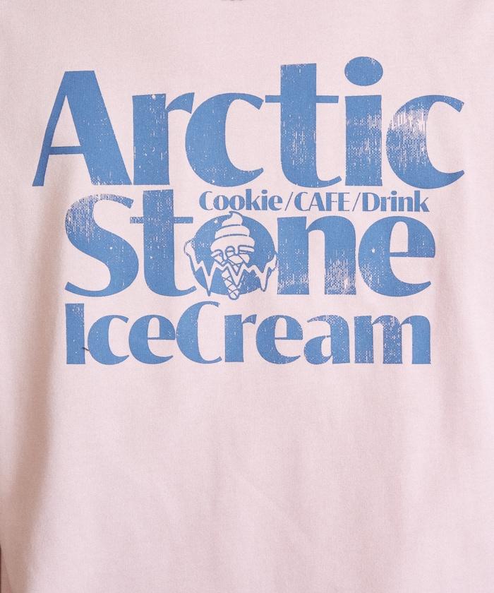 LOVE POP STUDIO ICE CREAM SHOP 標誌圖案 T恤