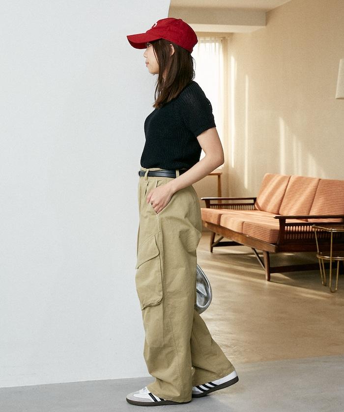 LOVE POP STUDIO 斜紋工裝褲