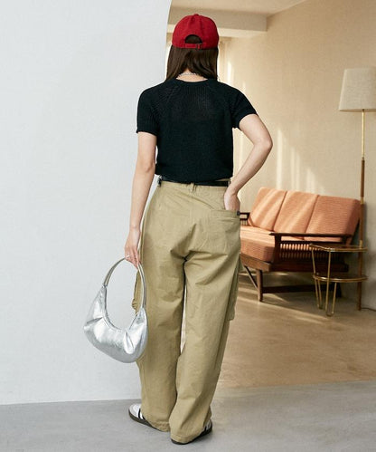 LOVE POP STUDIO 斜紋工裝褲