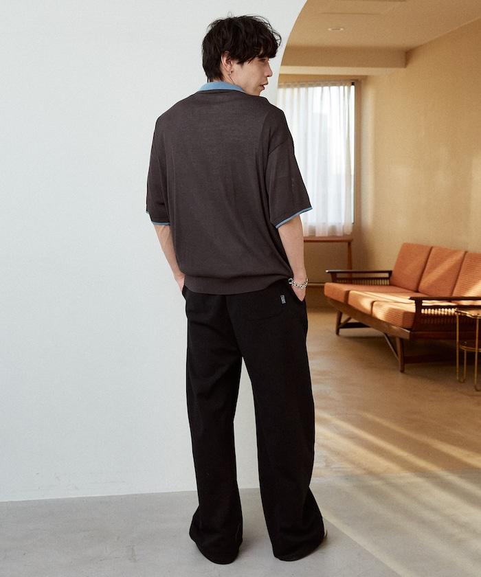 LOVE POP STUDIO 領口疊層設計 針織POLO衫