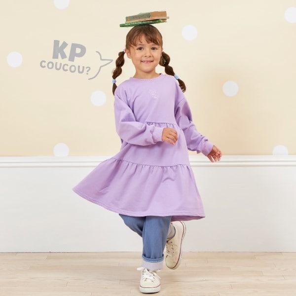 KP coucou? ケーピーククー 蓬鬆版 立體剪裁 童裝連衣裙（90‑140）