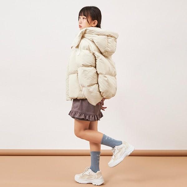 troislapins(トロワラパン) 彈力麂皮短褲