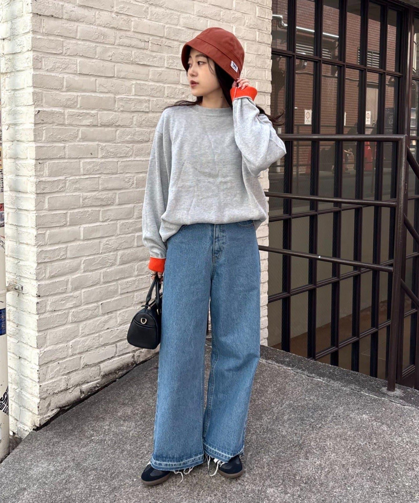 FOX 棉麻軍風帽子