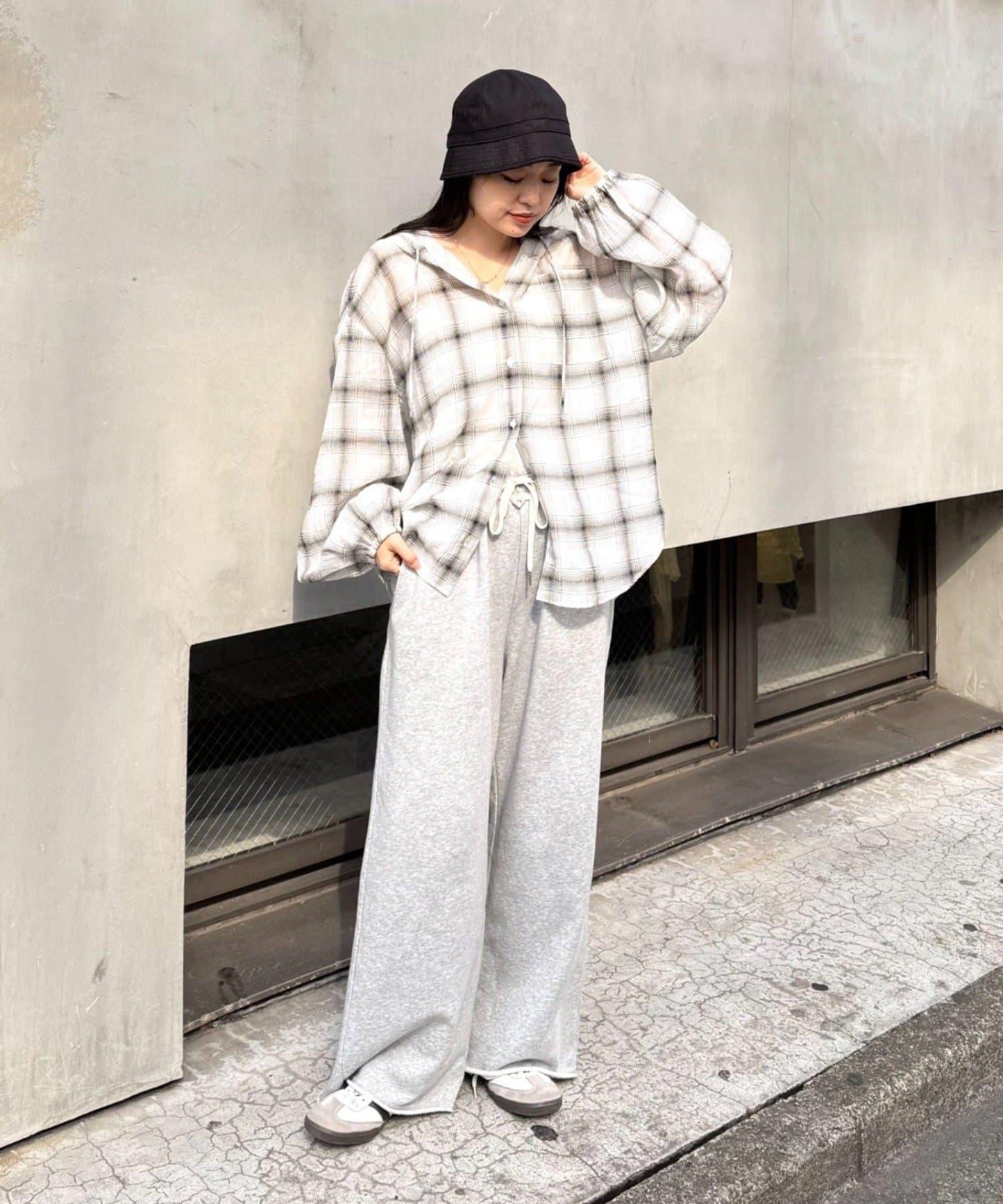 FOX 棉麻軍風帽子