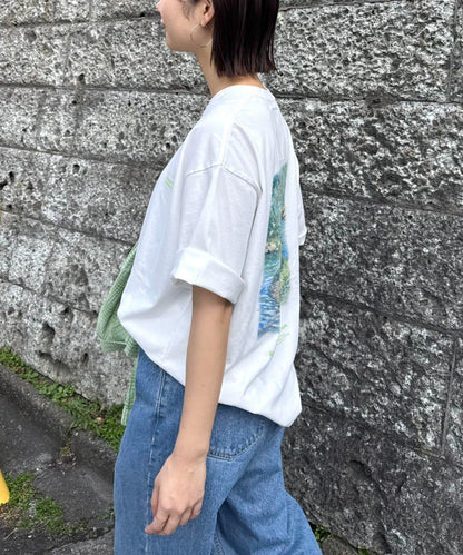 Franklin Climbing 復古圖案 T恤