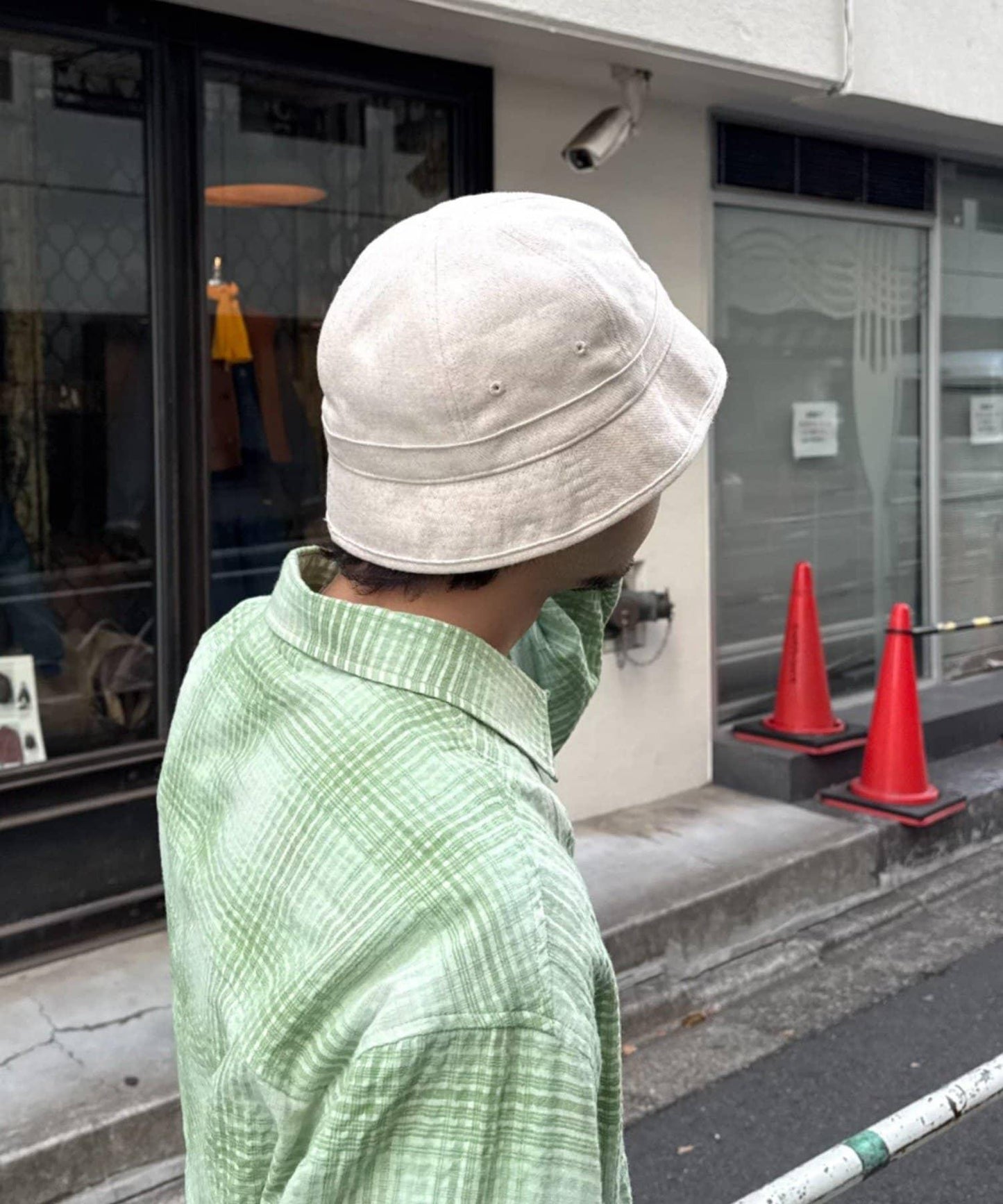 FOX 棉麻軍風帽子