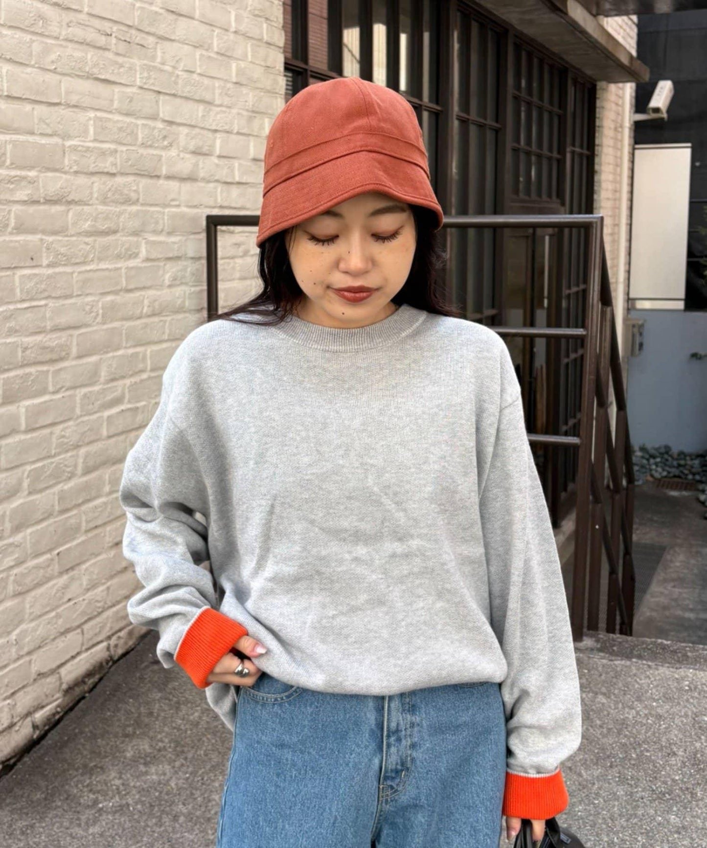 FOX 棉麻軍風帽子