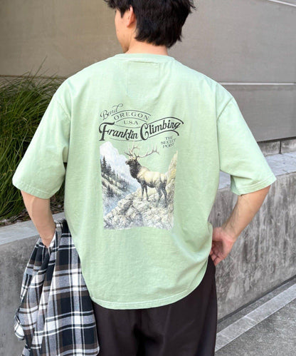 Franklin Climbing 復古圖案 T恤