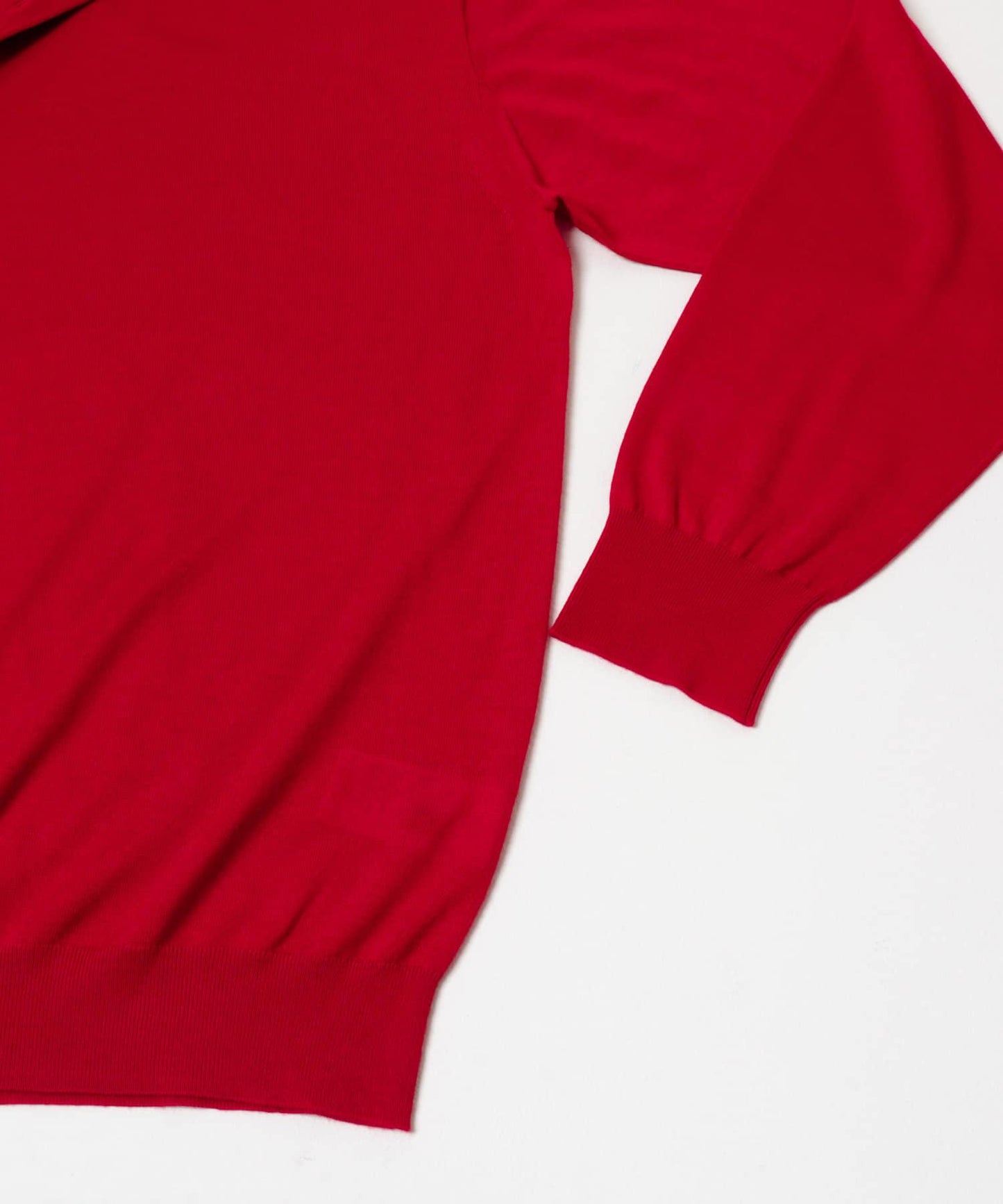 W/S CASHMERE KNIT POLO衫