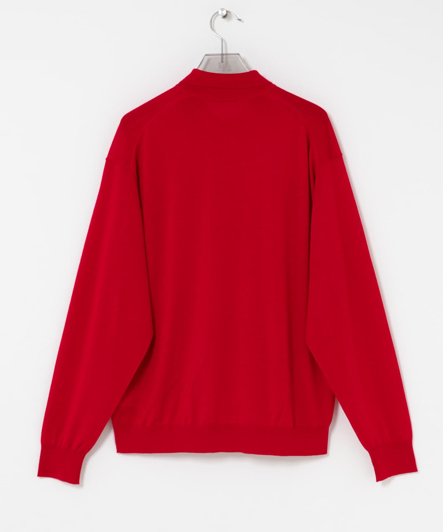 W/S CASHMERE KNIT POLO衫