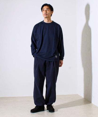 MARUDE COTTON 繩刺繡 長袖T恤