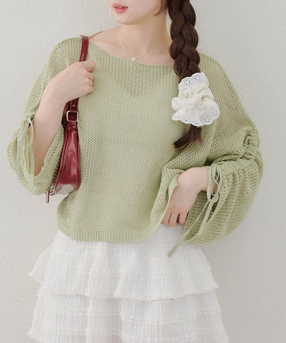 ANOTHER BRANCH 網眼抽繩套頭上衣