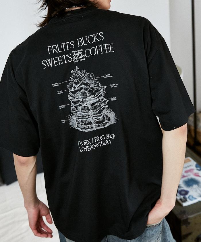 LOVE POP STUDIO SWEET SHOP LOGO 印花T恤