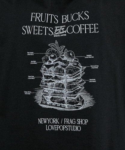 LOVE POP STUDIO SWEET SHOP LOGO 印花T恤