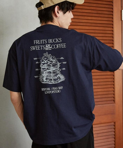 LOVE POP STUDIO SWEET SHOP LOGO 印花T恤