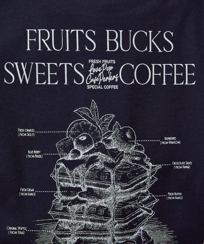 LOVE POP STUDIO SWEET SHOP LOGO 印花T恤
