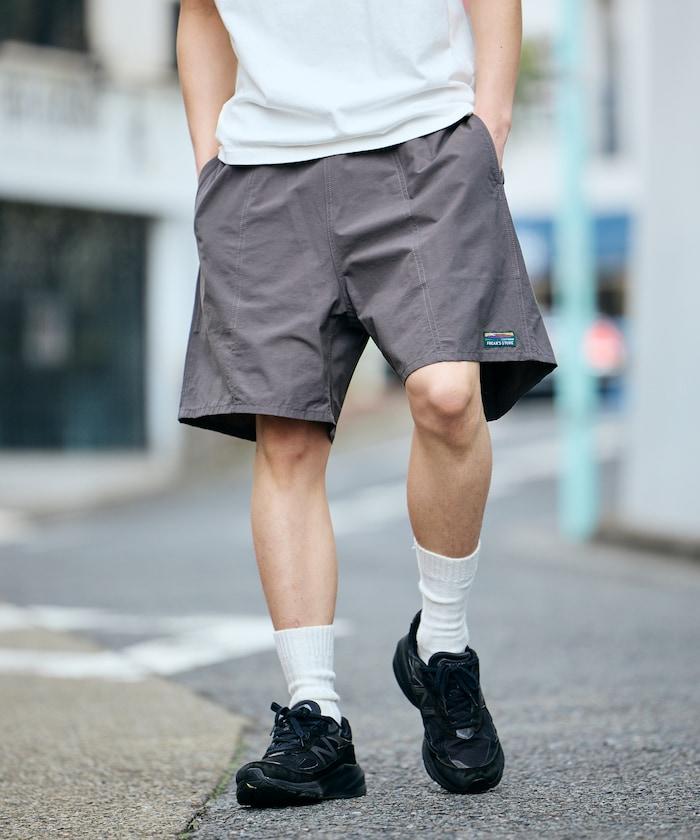 棉尼龍 可收納 休閒短褲