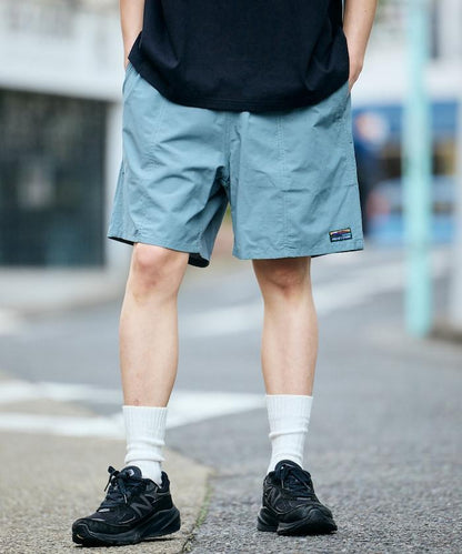棉尼龍 可收納 休閒短褲