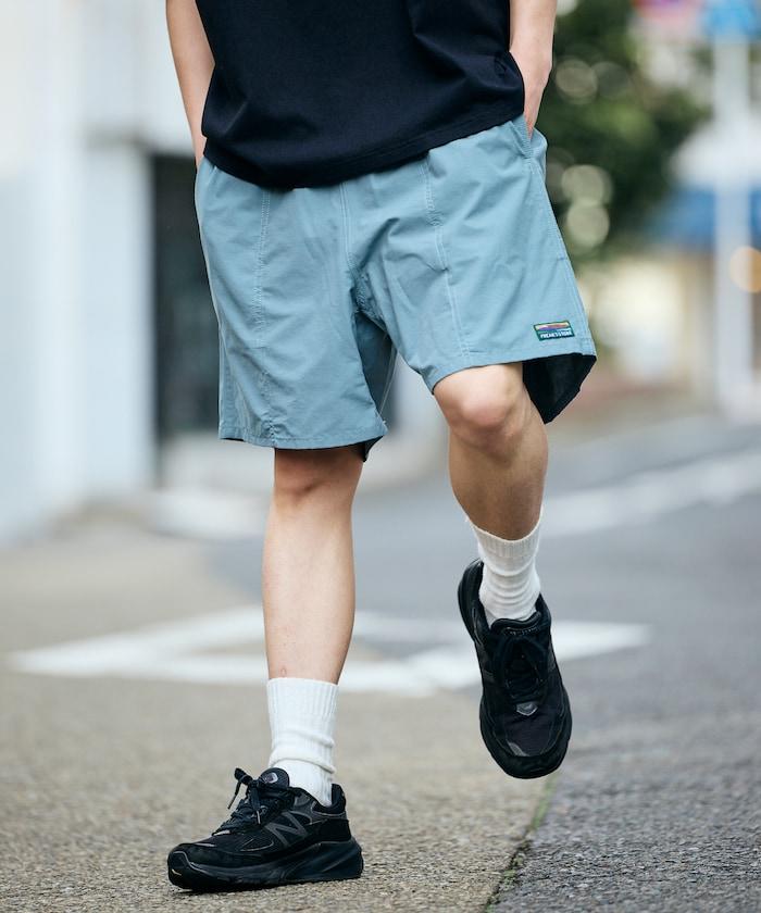 棉尼龍 可收納 休閒短褲