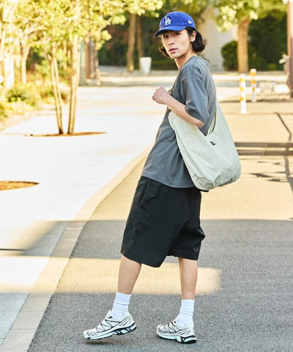 攀巖風鬆緊腰 尼龍 休閒短褲