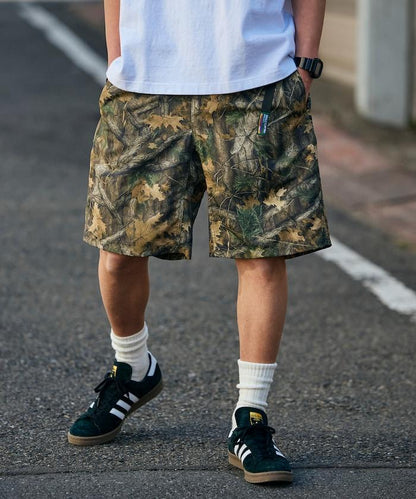 攀巖風鬆緊腰 尼龍 休閒短褲