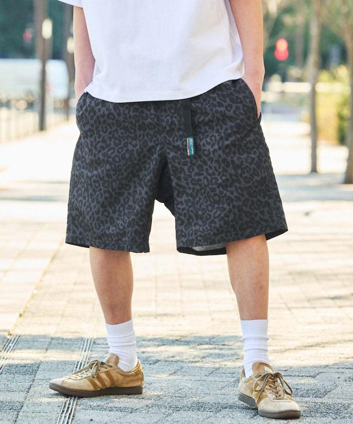 攀巖風鬆緊腰 尼龍 休閒短褲