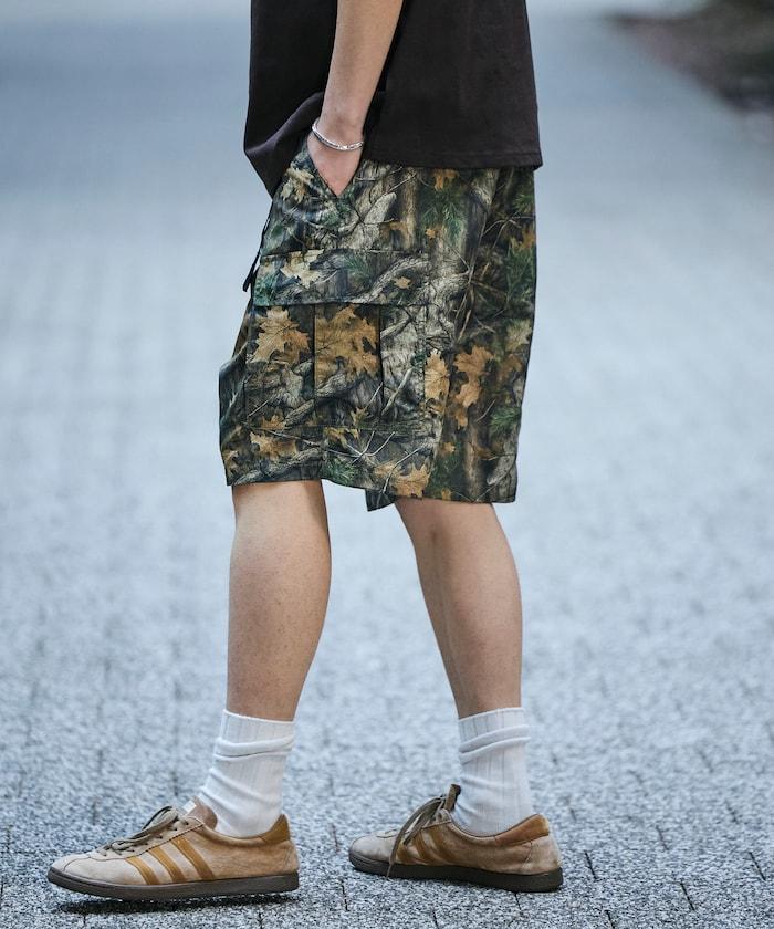 攀巖風工裝口袋 尼龍 短褲