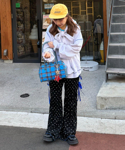 HELLO.SANFRANCISCO 波點抽褶褲子