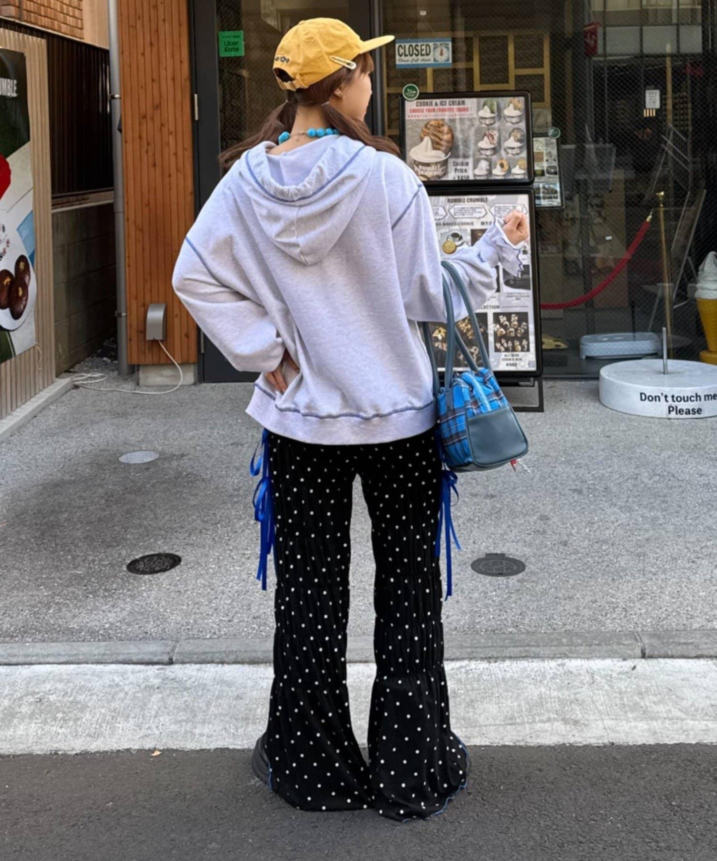 HELLO.SANFRANCISCO 波點抽褶褲子