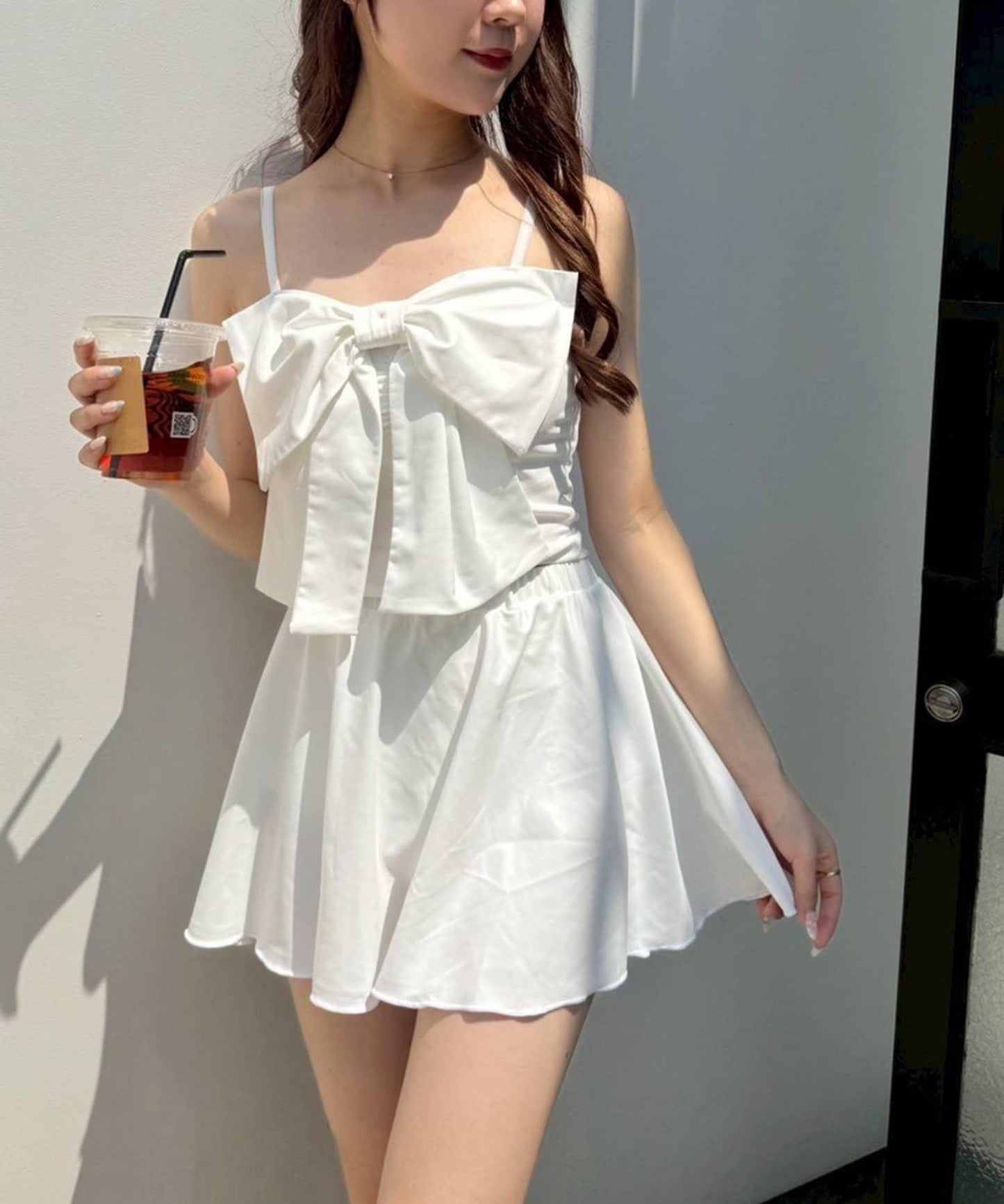 swimwear 前蝴蝶結羽織設計 四件套 泳裝套裝