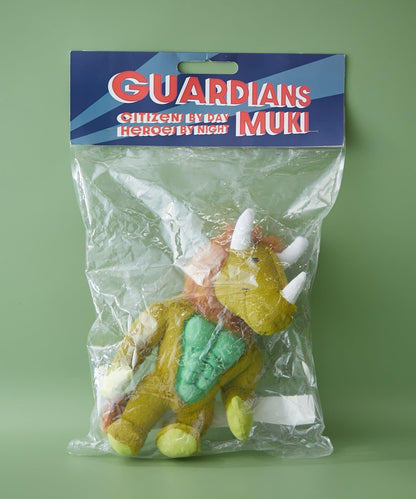 白天市民夜晚英雄造型 Guardians MUKi 毛絨公仔