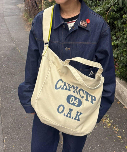 防潑水帆布斜挎包 UNISEX