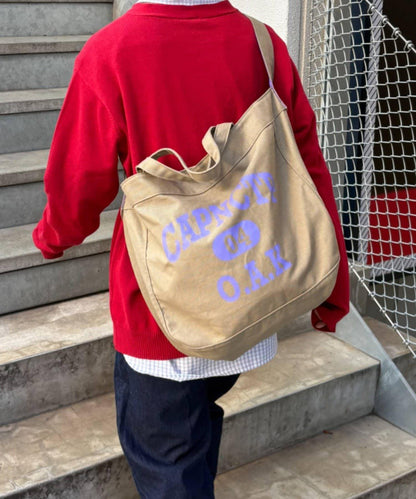 防潑水帆布斜挎包 UNISEX