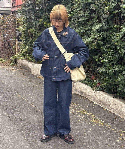 防潑水帆布斜挎包 UNISEX