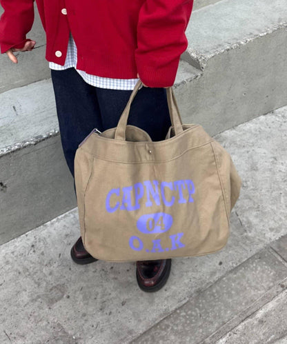 防潑水帆布斜挎包 UNISEX