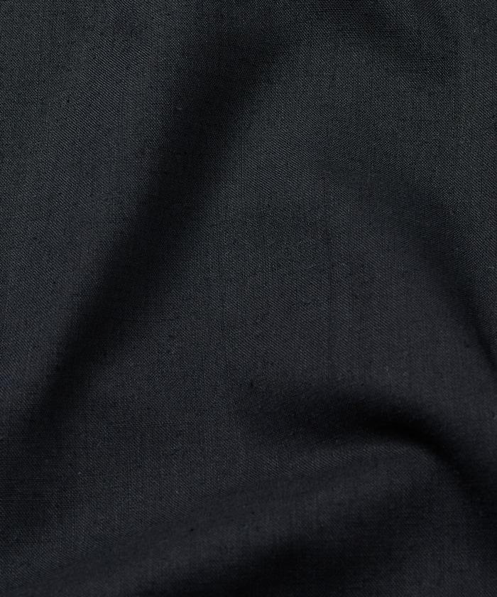 Relax Fit 寬鬆版 亞麻混紡 Polo領 襯衫