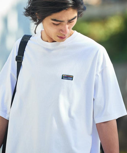 STORATECH/ストラテック 抗菌防臭制菌 UV防曬 涼感速幹 寬鬆廓形 單點logo T恤