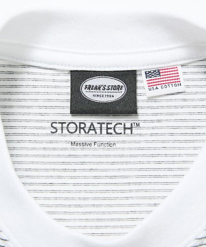 STORATECH 寬鬆廓形 圓領 抗菌防臭制菌UV防曬接觸涼感吸水速幹 T恤