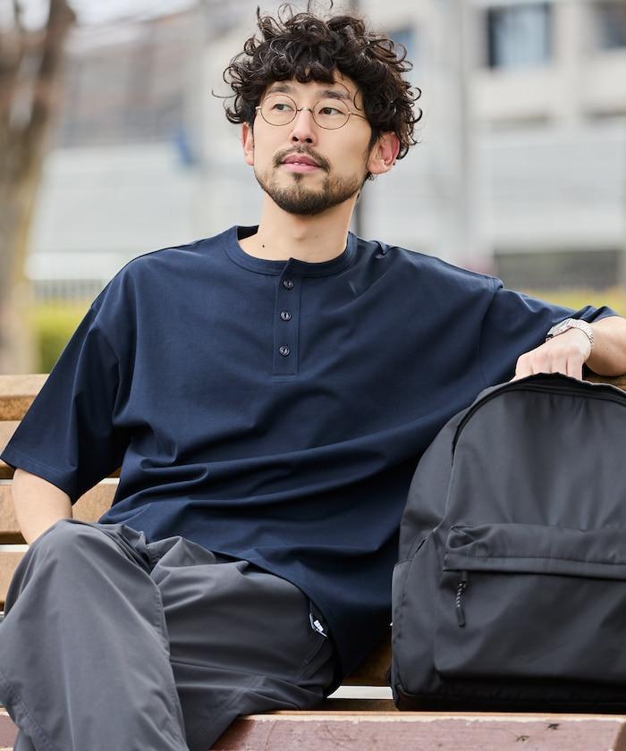 STORATECH 輕量 亨利領 抗菌防臭制菌 UV防曬 接觸冷感 吸水速幹 T恤