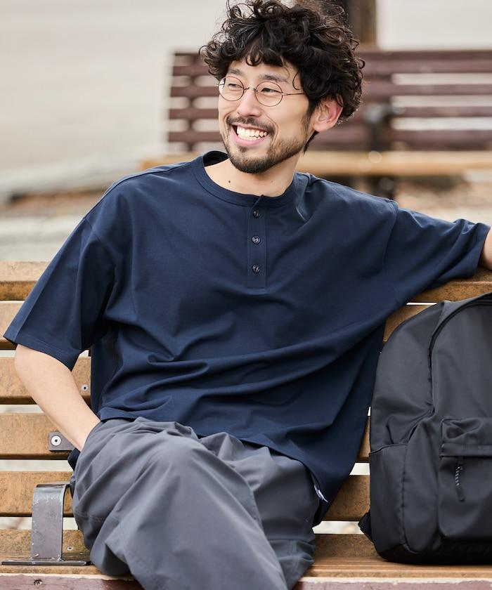 STORATECH 輕量 亨利領 抗菌防臭制菌 UV防曬 接觸冷感 吸水速幹 T恤