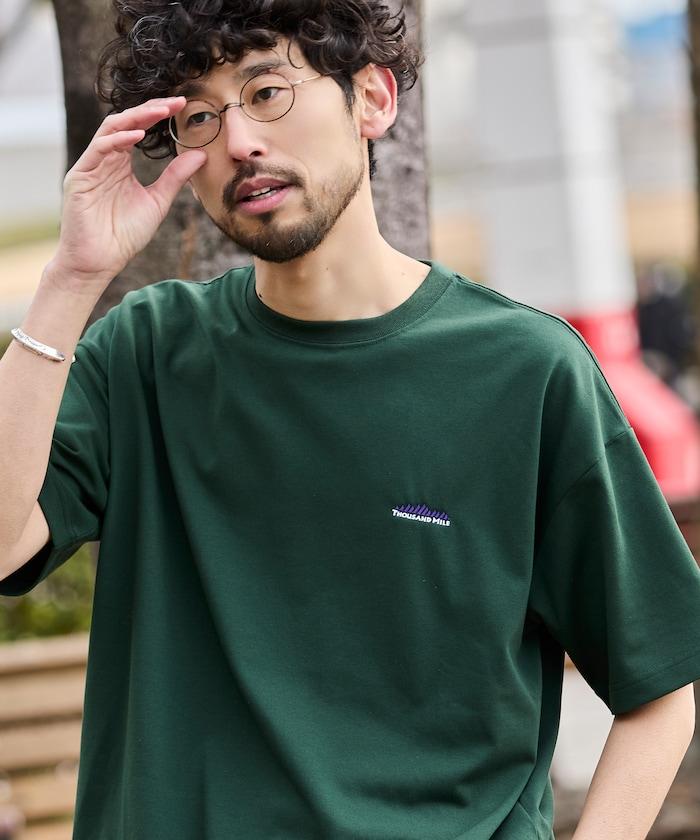 THOUSAND MILE×FREAK'S STORE 聯名 圓領 單點刺繡 抗菌防臭 吸水速幹 T恤