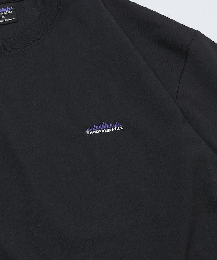 THOUSAND MILE×FREAK'S STORE 抗菌防臭 吸水速幹 背部波浪字母印花 功能T恤