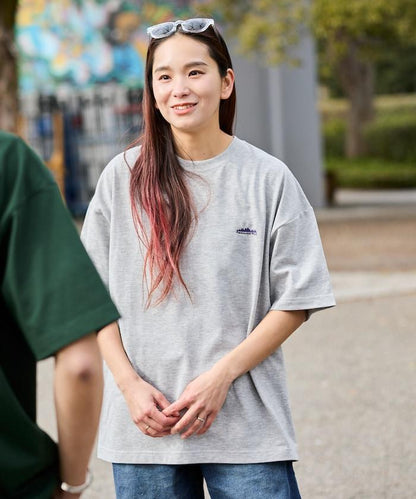 THOUSAND MILE×FREAK'S STORE 抗菌防臭 吸水速幹 背部波浪字母印花 功能T恤
